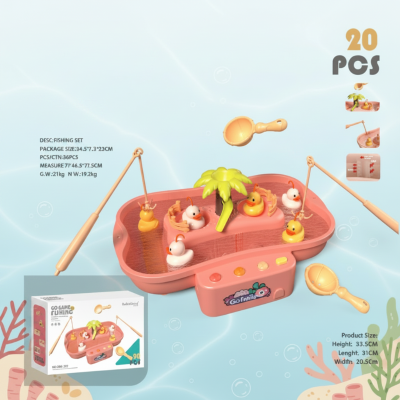 SplashCatch – Motoriek & Plezier – Eendjes Visspel