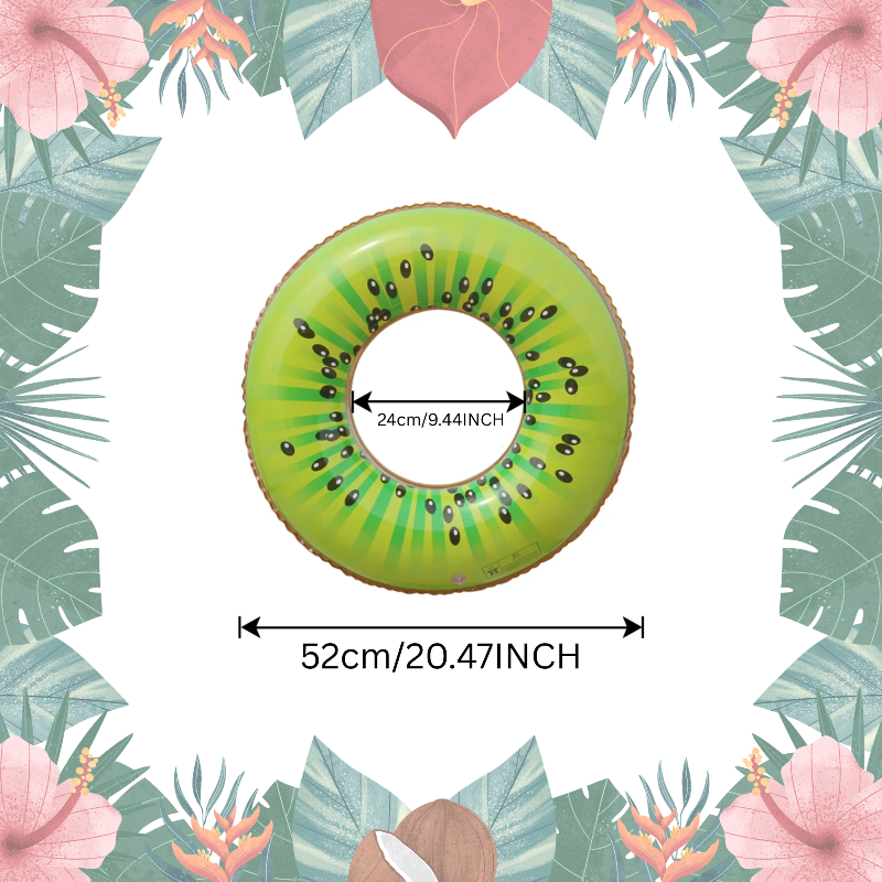 SunSplash – Tropisch & Comfortabel – Tropische Fruit Zwemring
