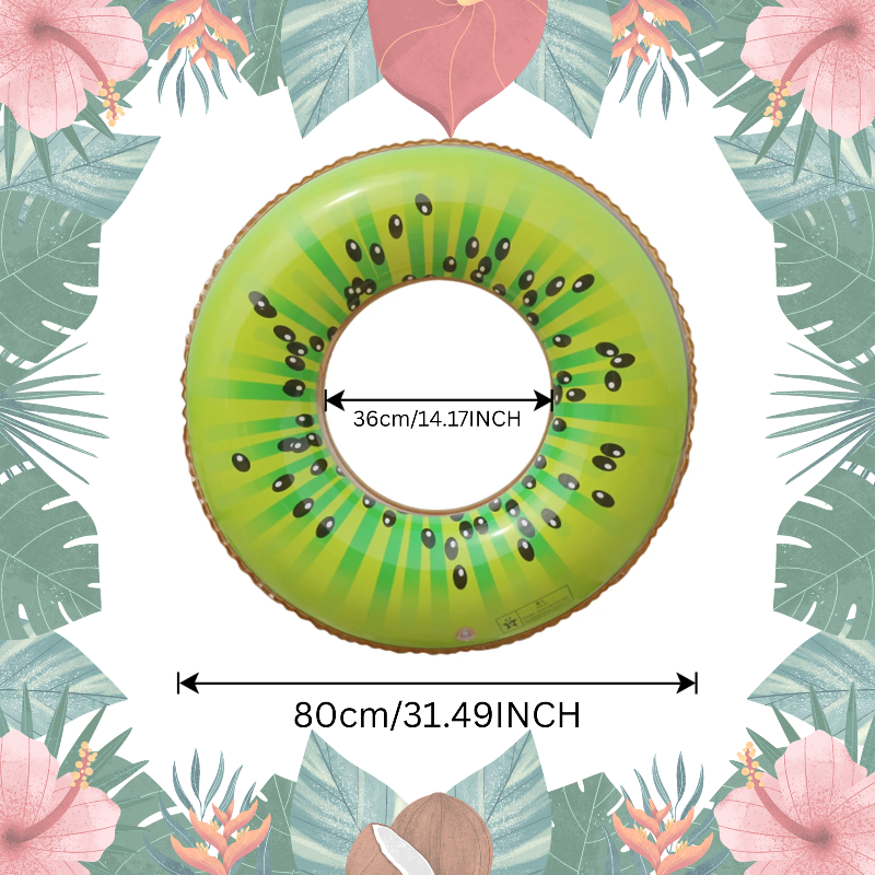 SunSplash – Tropisch & Comfortabel – Tropische Fruit Zwemring