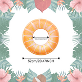 SunSplash – Tropisch & Comfortabel – Tropische Fruit Zwemring