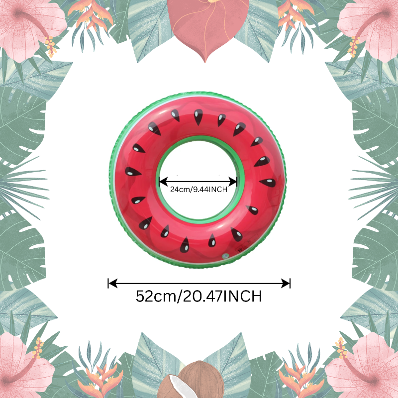 SunSplash – Tropisch & Comfortabel – Tropische Fruit Zwemring