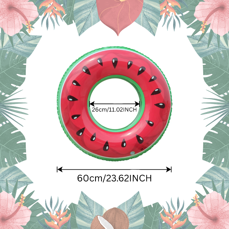 SunSplash – Tropisch & Comfortabel – Tropische Fruit Zwemring