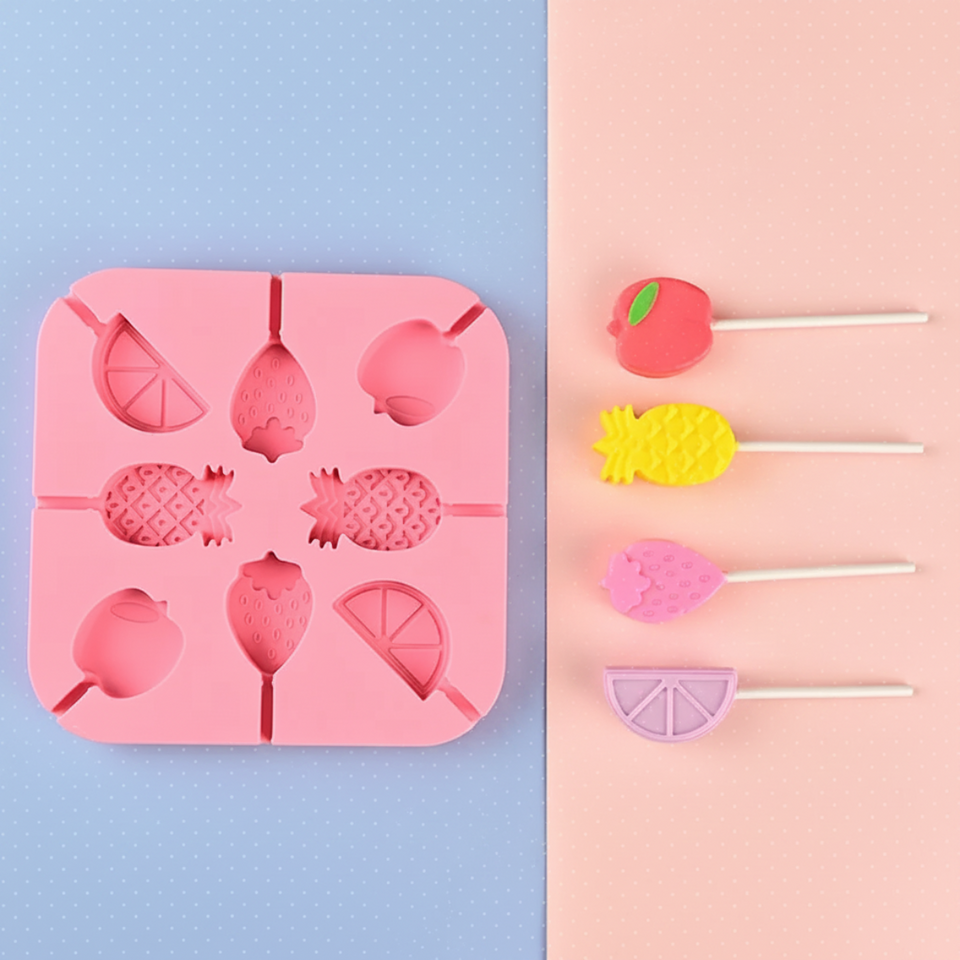 SweetPop – Bewust Trakteren – Siliconen Lollymallen Set