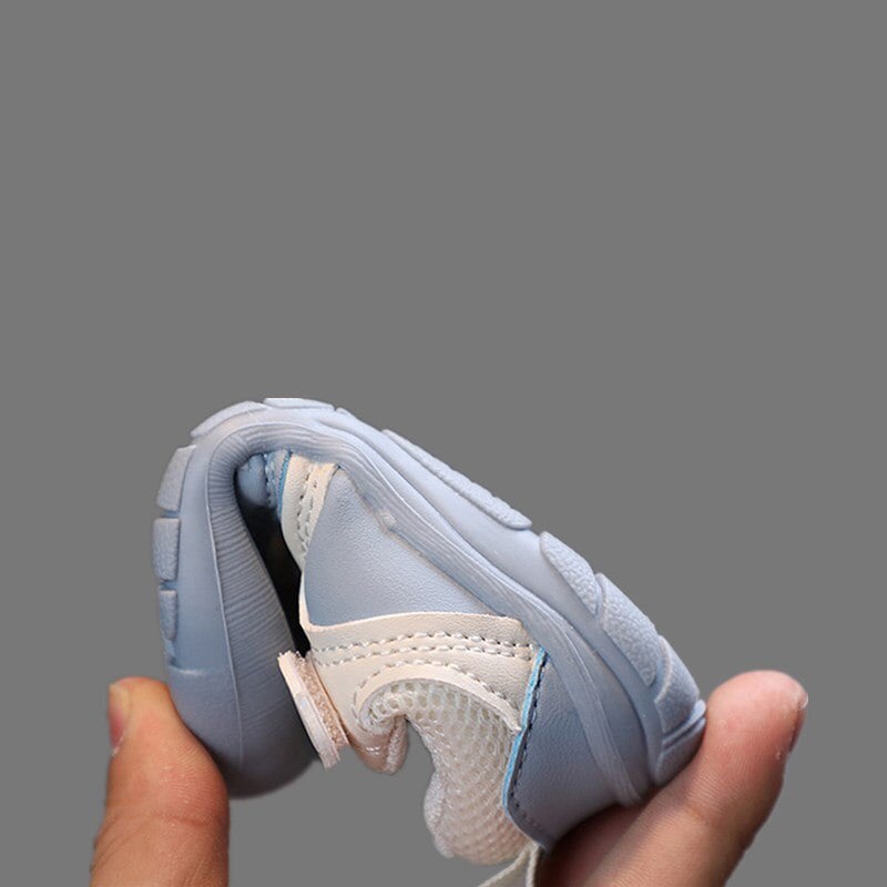 TinySteps - Natuurlijk & Veilig - Barefoot Babyschoenen Blauw