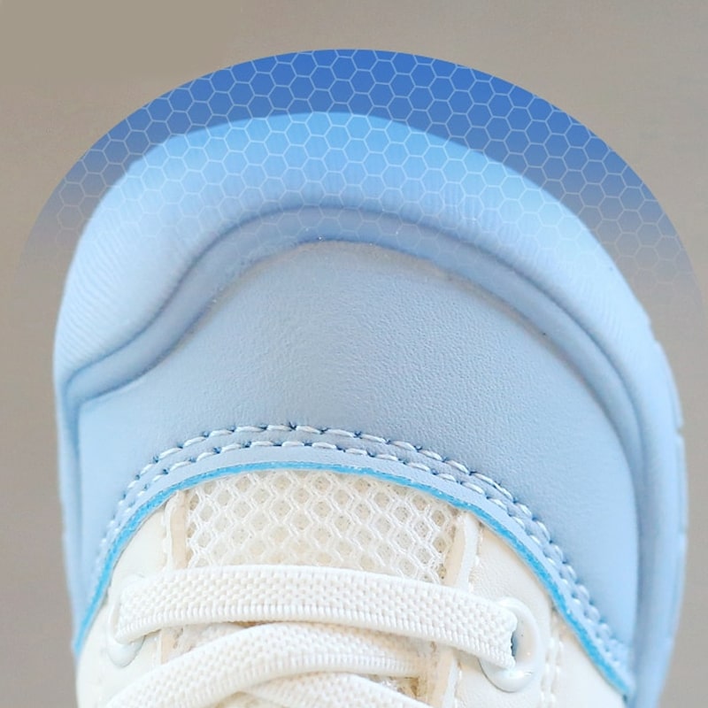 TinySteps - Natuurlijk & Veilig - Barefoot Babyschoenen Blauw