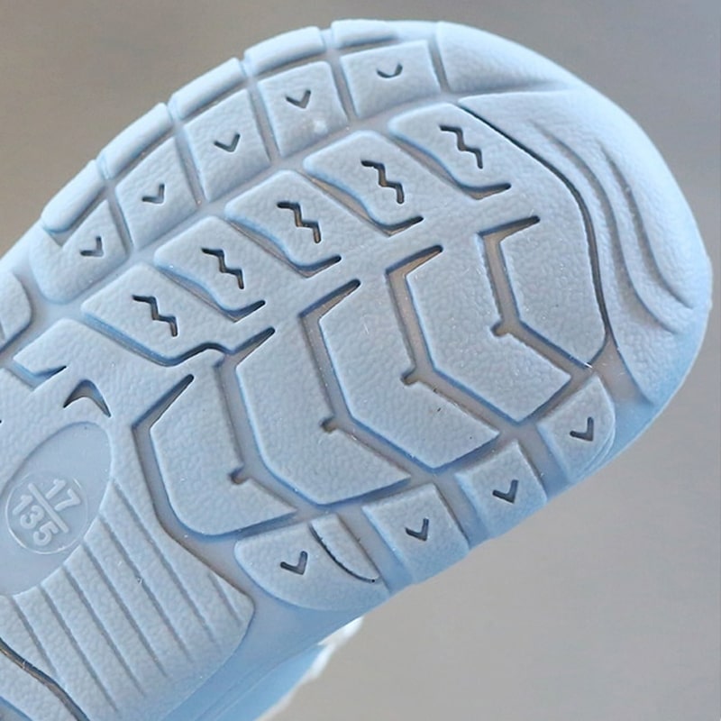 TinySteps - Natuurlijk & Veilig - Barefoot Babyschoenen Blauw