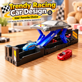 TrackRush – Snel & Creatief – Flexibele Racebaan met Transformeerbare Auto’s