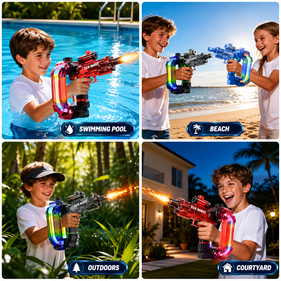 TurboBlaster – Actie & Spetterplezier – Ruimte Waterpistool