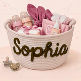 CuddleBasket – Schattig & Persoonlijk – Gepersonaliseerde Luiermand