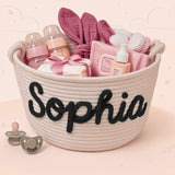 CuddleBasket – Schattig & Persoonlijk – Gepersonaliseerde Luiermand