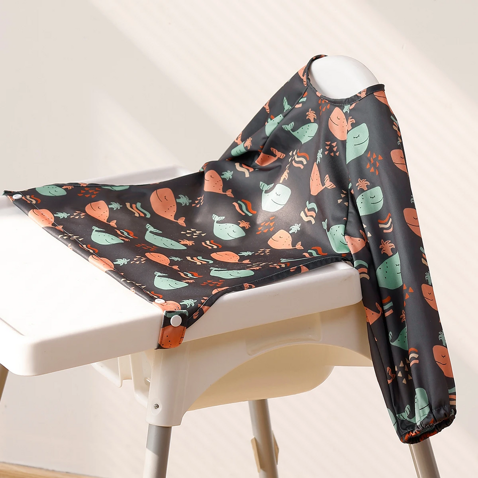 MessyFree – Waterdicht & Praktisch – Baby Schort met Lange Mouwen