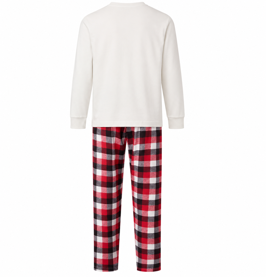 ChristmasHug – Vrolijk & Comfortabel – Familie Kerstpyjama met Kerstboomprint