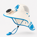 HappyShade – Zonbescherming & Koeling – Kinder Zomer Hoed met Ventilator