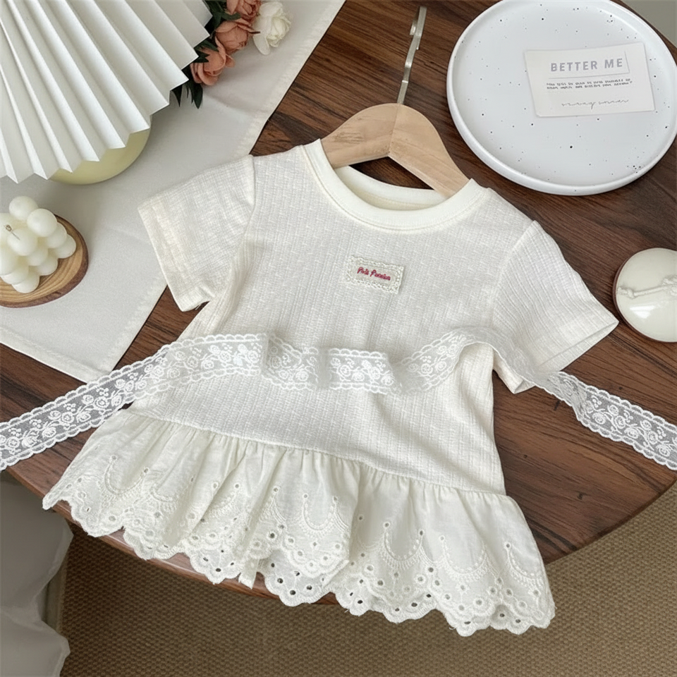 Polo Premium – Zacht & Schattig – T-shirt met Kanten Rand