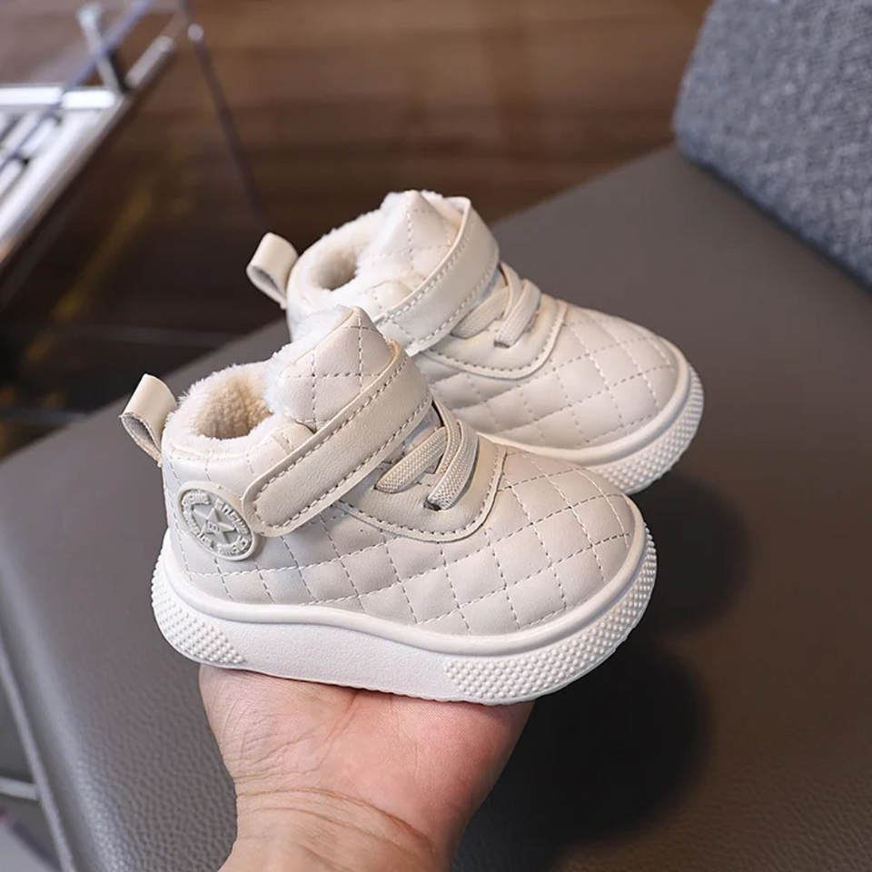 WarmWalk – Comfortabel & Trendy – Kinder Winterlaarzen met Pluche Voering