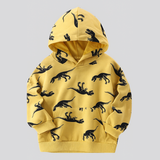 DinoStyle – Warm & Ademend – Hoodie met Triceratops Print