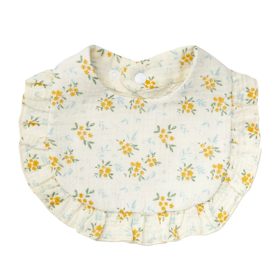 BabyBloom – Schattig & Comfortabel – Baby Slabbetje met Ruffle Rand