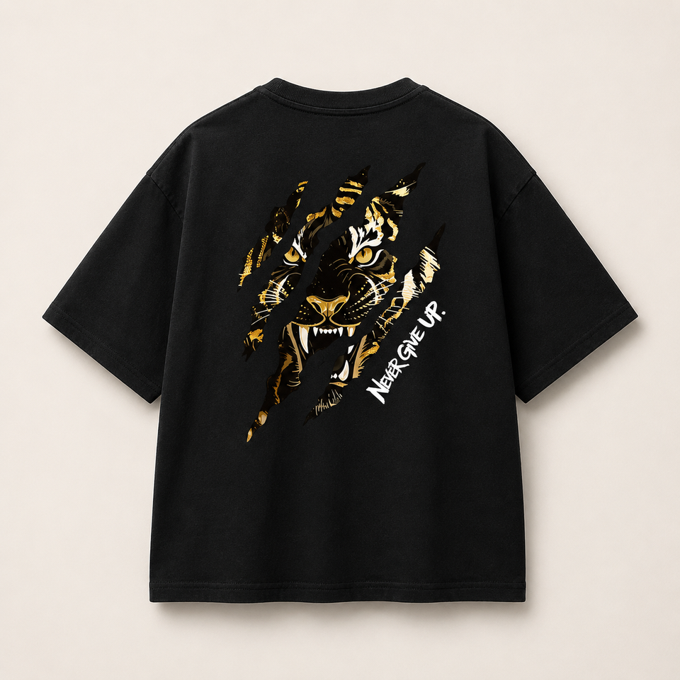 WildRoar – Fun & Casual – Kinder T-shirt met Tijgerprint