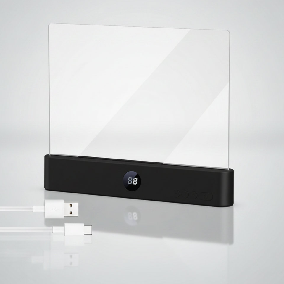 LumiPanel – LED & Gezond Ogen – Dimbare USB-boeklamp