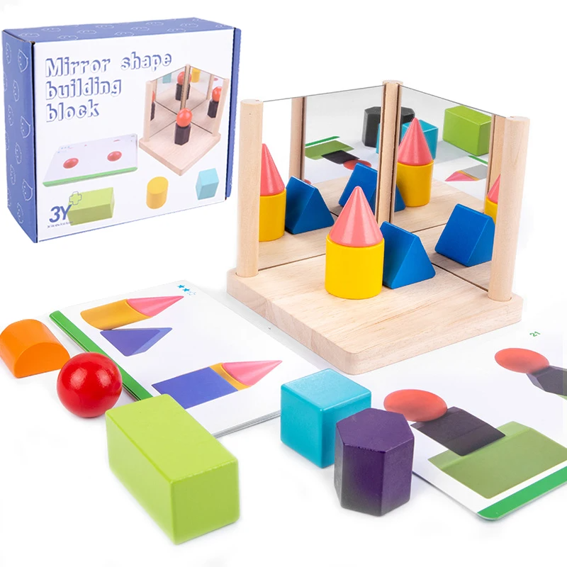 Reflection Play™ – Spiegelen & Leren – Puzzelblokken met spiegel