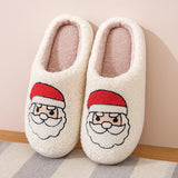 Noordlicht – Warm & Feestelijk – Pluche Kerstpantoffels met motief