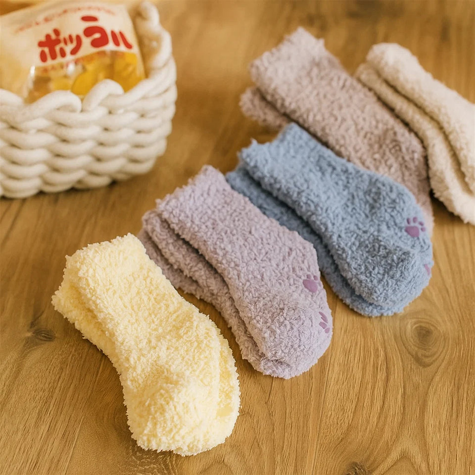 SnuggleBoo – Warm & Zacht – Fleece Babysokken