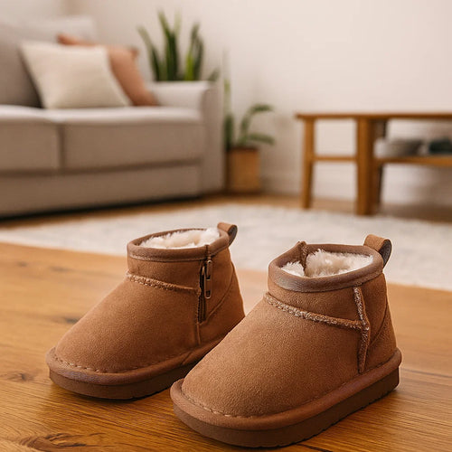 CozySteps – Warm & Praktisch – Kinder Enkellaarsjes