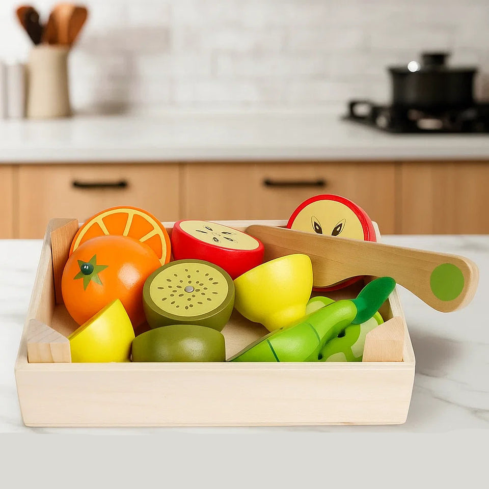 MiniChef – Leuk & Creatief – Houten Magnetische Keuken Speelset