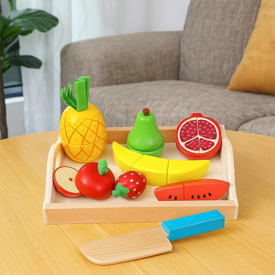MiniChef – Leuk & Creatief – Houten Magnetische Keuken Speelset