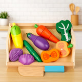 MiniChef – Leuk & Creatief – Houten Magnetische Keuken Speelset
