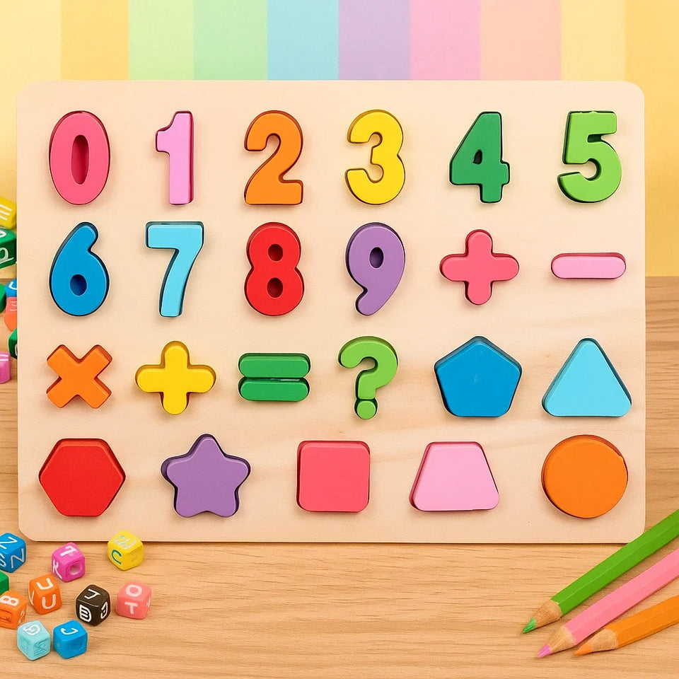 AlphaBlocks – Houten & Educatief – 3D-letterpuzzel
