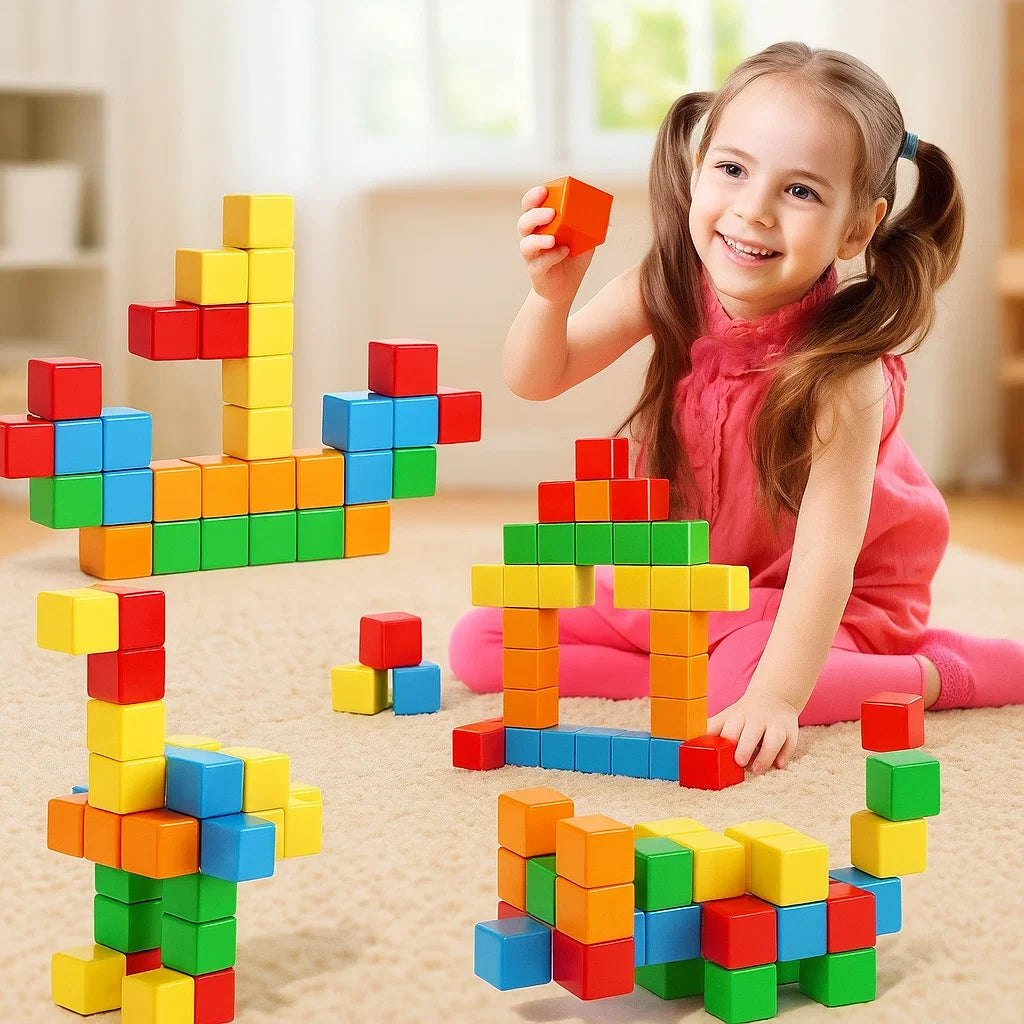 Magnet Toys – Leren & Bouwen – Magnetische Bouwblokken