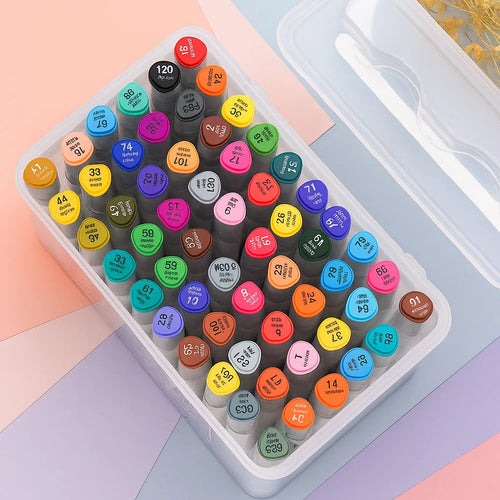 HighlightPro – Dubbel & Kleurrijk – Geurloze & Afwasbare Schoolstiften