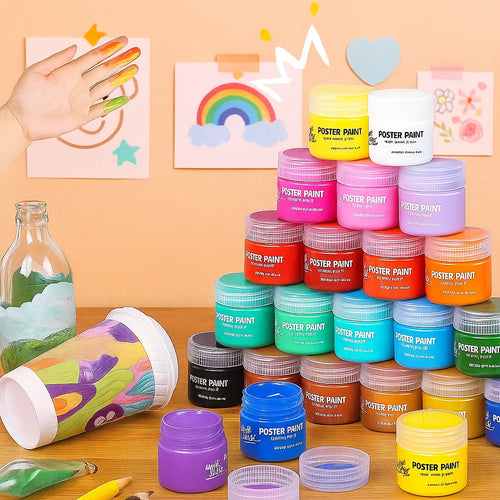 PaintJoy – Kleurrijk en Creatief – Vingerverf- en gouacheset