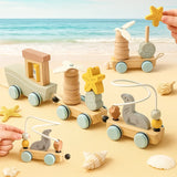 HappyTrain – Montessori & Fun – Houten Treinset