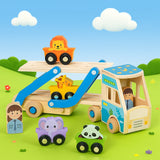 CargoMatch – Creatief & Educatief – Houten vrachtwagen