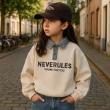 FashionKids – Stijlvol & Speels – Poloshirt met denim kraag