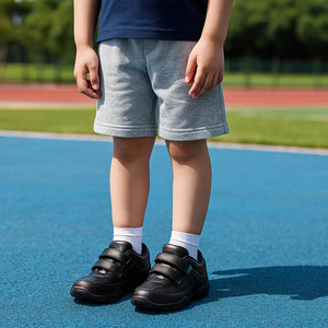 MonoWalk – Licht & Duurzaam – Leren Sneakers met Klittenband