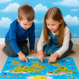 LittleExplorers – Leren & Spelen – Dieren wereldkaart