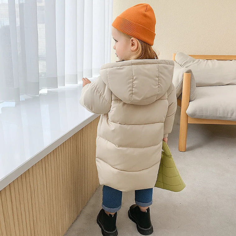 CuddleCoat – Knus & Beschermend – Katoenen Winterjas
