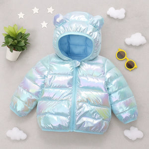 CuddleCoat  – Dikke Gewatteerde Jas met Beren Capuchon