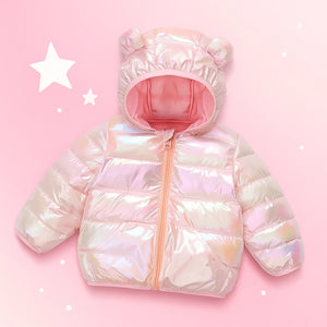 CuddleCoat  – Dikke Gewatteerde Jas met Beren Capuchon