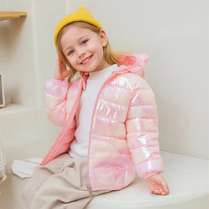 CuddleCoat  – Dikke Gewatteerde Jas met Beren Capuchon