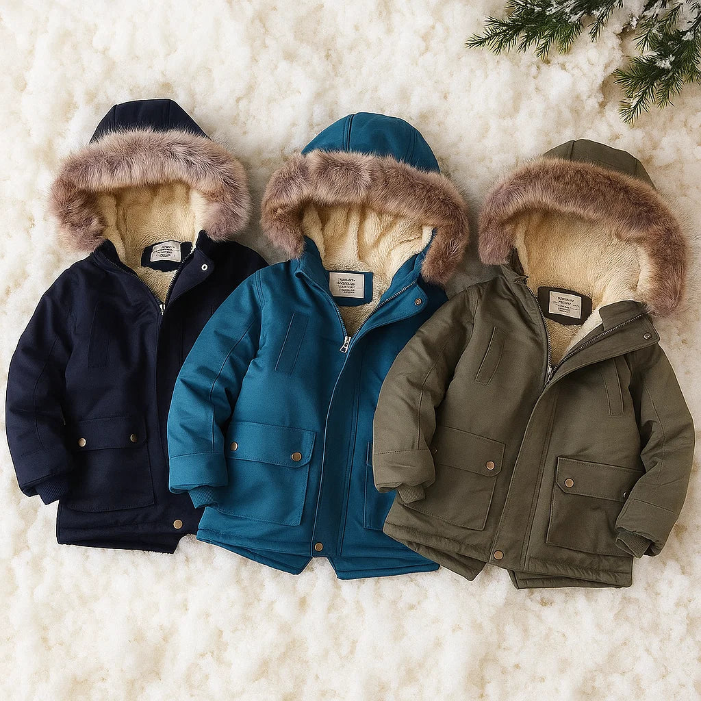 CozyTrend – Elegant & Warm – Parka Winterjas met Bontkraag