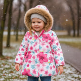 CozyTrend – Elegant & Knus – Gewatteerde Winterjas voor meisjes