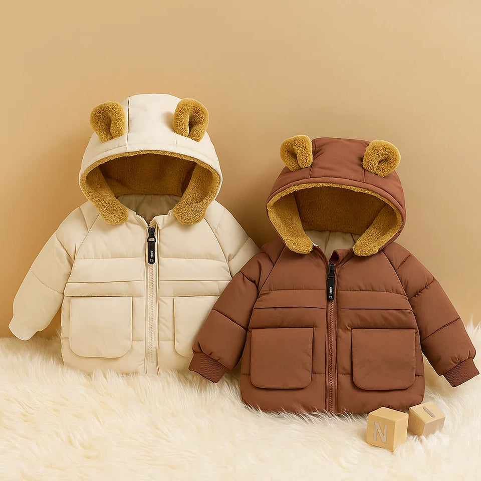 PolarNest – Warm & Trendy – Winterjas met Teddyvoering