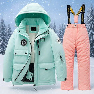GlacierFit – Ademend & Beschermend Waterdicht – Ski-pak met Fleecevoering