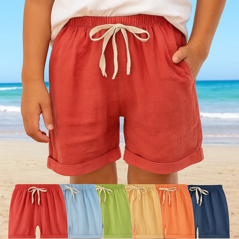 BreezyKid – Fris & Speels – Kinder Shorts met Snoepkleuren