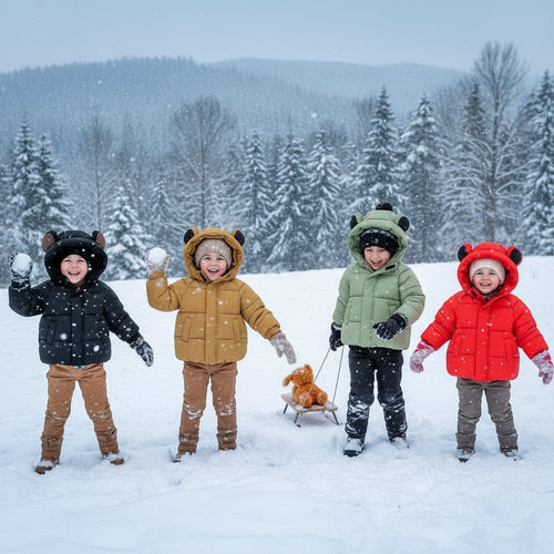 CozziBun – Warm & Schattig – Winterjas met Capuchon