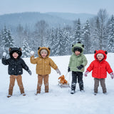 CozziBun – Warm & Schattig – Winterjas met Capuchon